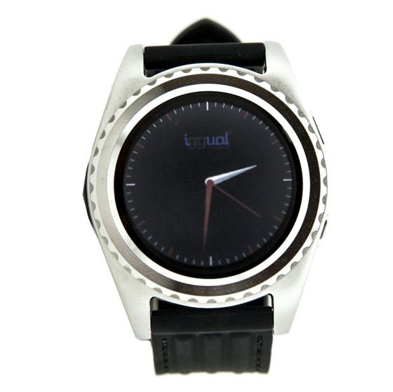 Iggual Smartwatch Evo1 12 Ips Bt40 Acero